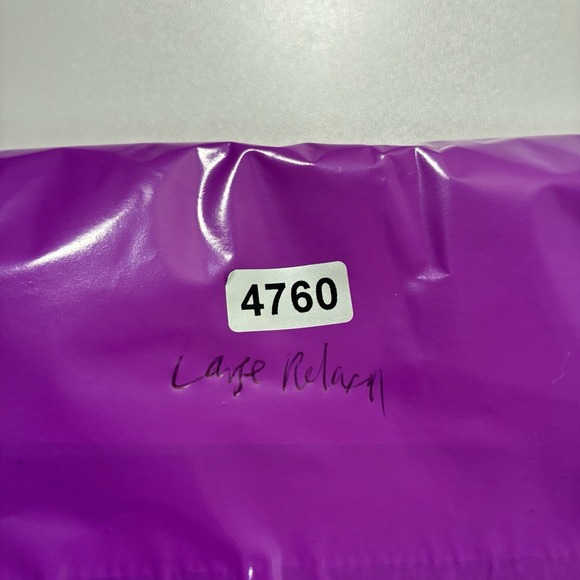 NEW Collars and Co. Dress Polo Shirt Large Relaxed Blue White Plaid Office - Picture 8 of 9